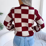 Faustine | Pull douillet à motifs