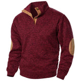 PULLOVER WITH HALF-ZIP FOR MEN