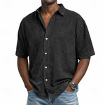 ACID WASH COTTON SHIRT FOR MEN