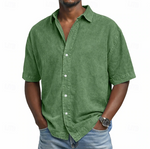 ACID WASH COTTON SHIRT FOR MEN