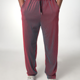 DRAWSTRING STRIPE TROUSERS FOR MEN