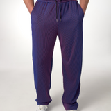 DRAWSTRING STRIPE TROUSERS FOR MEN