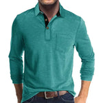 CLASSIC LONG SLEEVE POLO FOR MEN