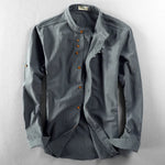 Chemise Hiro — en lin et coton