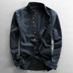 Chemise Hiro — en lin et coton