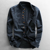 Chemise Hiro — en lin et coton
