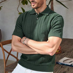 Men's Lightweight Breathable Knit Polo