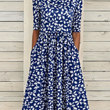 Romane | Robe décontractée à motif fleuri