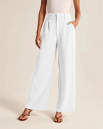 Caroline | Pantalon décontracté taille haute