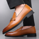 Camden Monk Strap Genuine Leather Loafers
