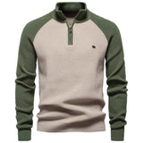 QUARTER ZIP PULLOVER FOR MEN