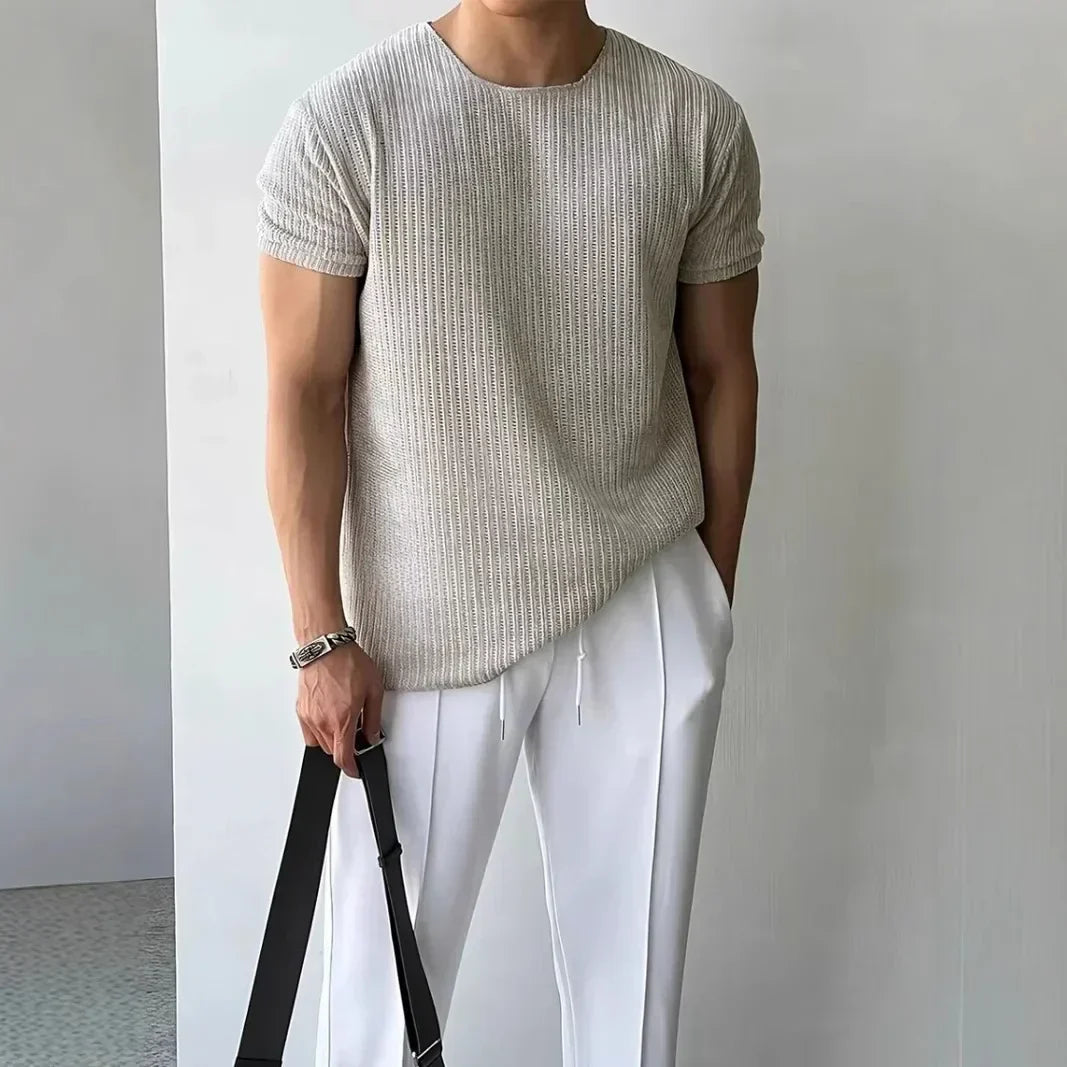 KNIT T-SHIRT FOR MEN