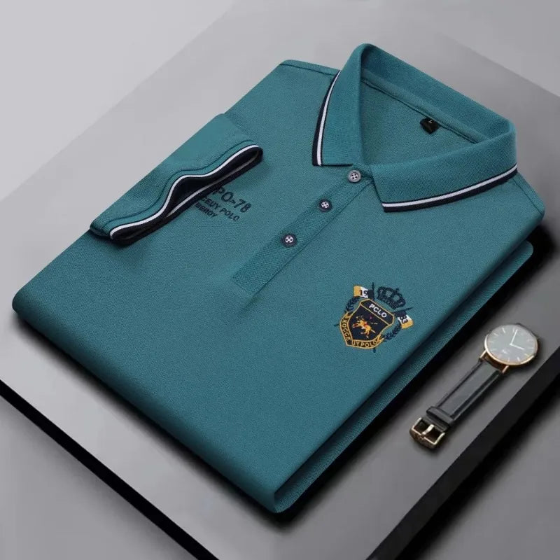 CLASSIC EMBROIDERED POLO FOR MEN