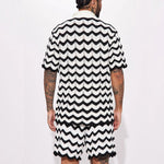 Men's Summer Set | Wave Polo & Shorts
