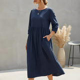 Fanny | Robe midi d'été fluide