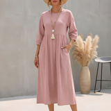 Fanny | Robe midi d'été fluide