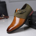 DOUBLE BUCKLE LOAFERS FOR MEN
