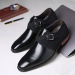 DOUBLE BUCKLE LOAFERS FOR MEN