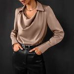 Anaïs | Blouse élégante à col bénitier
