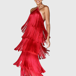 Monique — Robe à Franges