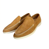 SUEDE SLIP-ON LOAFERS FOR MEN