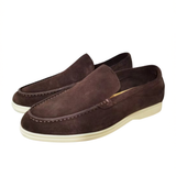 SUEDE SLIP-ON LOAFERS FOR MEN