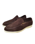 SUEDE SLIP-ON LOAFERS FOR MEN
