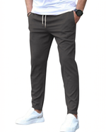 STRETCH COTTON TROUSERS FOR MEN
