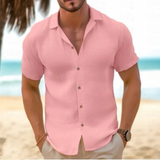 RELAXED COLLAR SHIRT FOR MEN