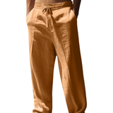 LINEN CASUAL TROUSERS FOR MEN