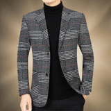 HOUNDSTOOTH WOOL BLAZER FOR MEN