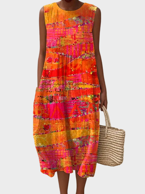 Claire | Robe midi sans effort