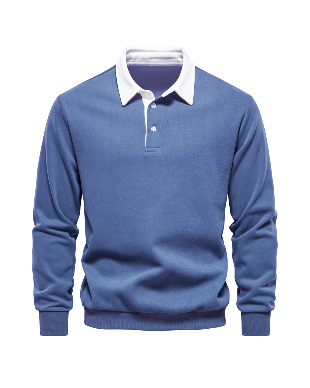 KNIT POLO SWEATER FOR MEN