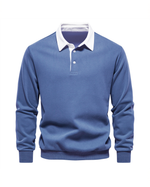 KNIT POLO SWEATER FOR MEN