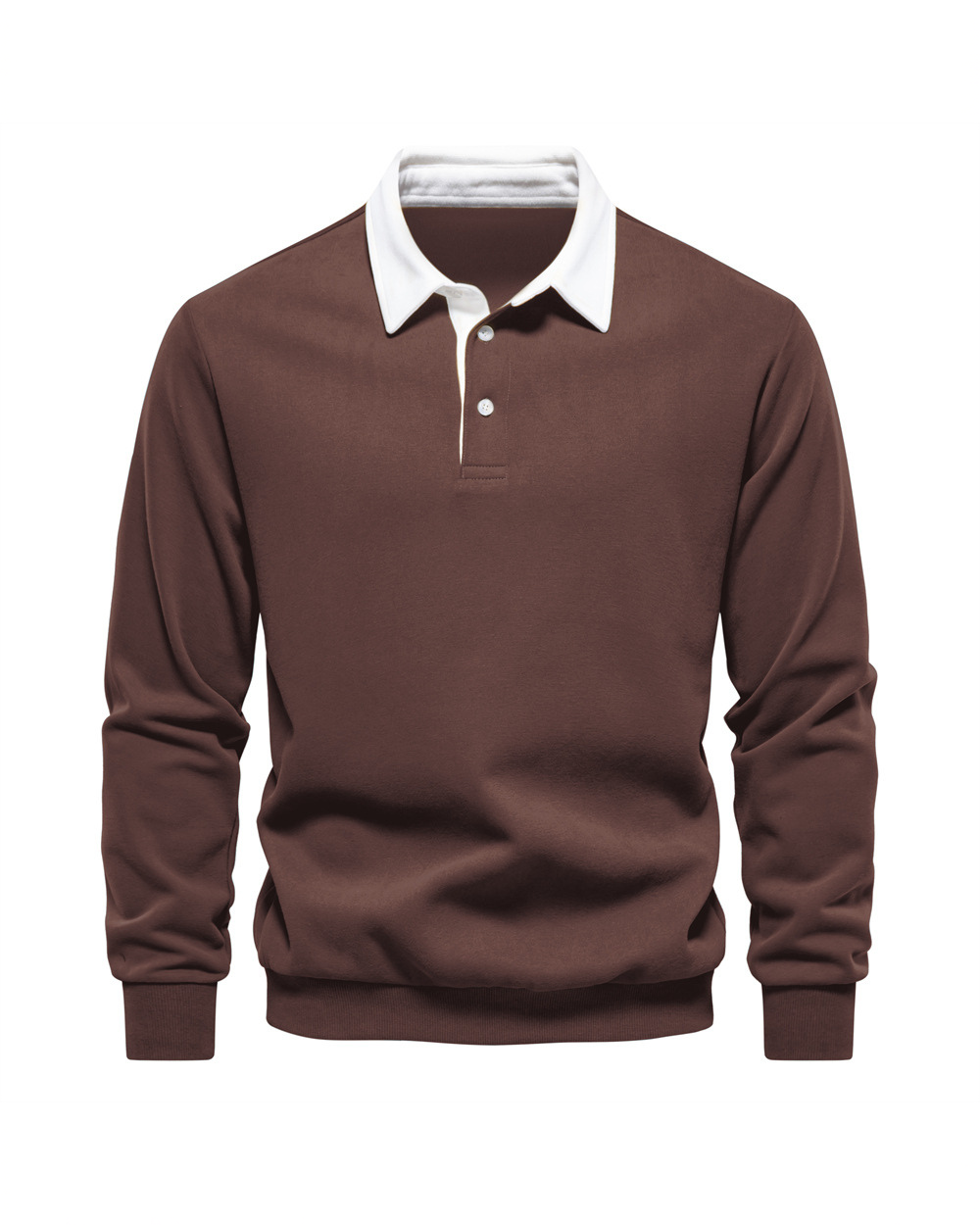 KNIT POLO SWEATER FOR MEN