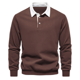 KNIT POLO SWEATER FOR MEN