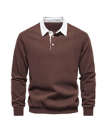 KNIT POLO SWEATER FOR MEN
