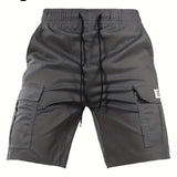 POCKET POLYESTER SHORTS FOR MEN