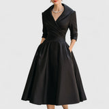 Nicole — Robe Midi Élégante