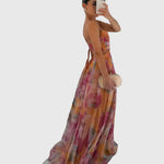Caroline — Robe Maxi Fleurie