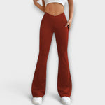 Camille — Pantalon Détendu avec Jambes Évasées