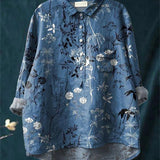 Mélodie | Blouse vintage à imprimé romantique