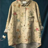 Mélodie | Blouse vintage à imprimé romantique