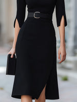 Robe Midi Noire