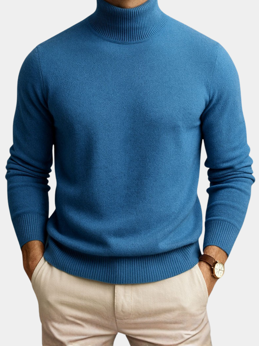 HIGH COLLAR SWEATER FOR MEN