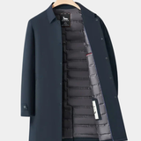 INSULATED TRENCH COAT FOR MEN
