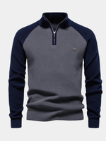 QUARTER ZIP PULLOVER FOR MEN