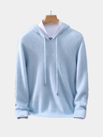 WOOL BLEND HOODIE FOR MEN