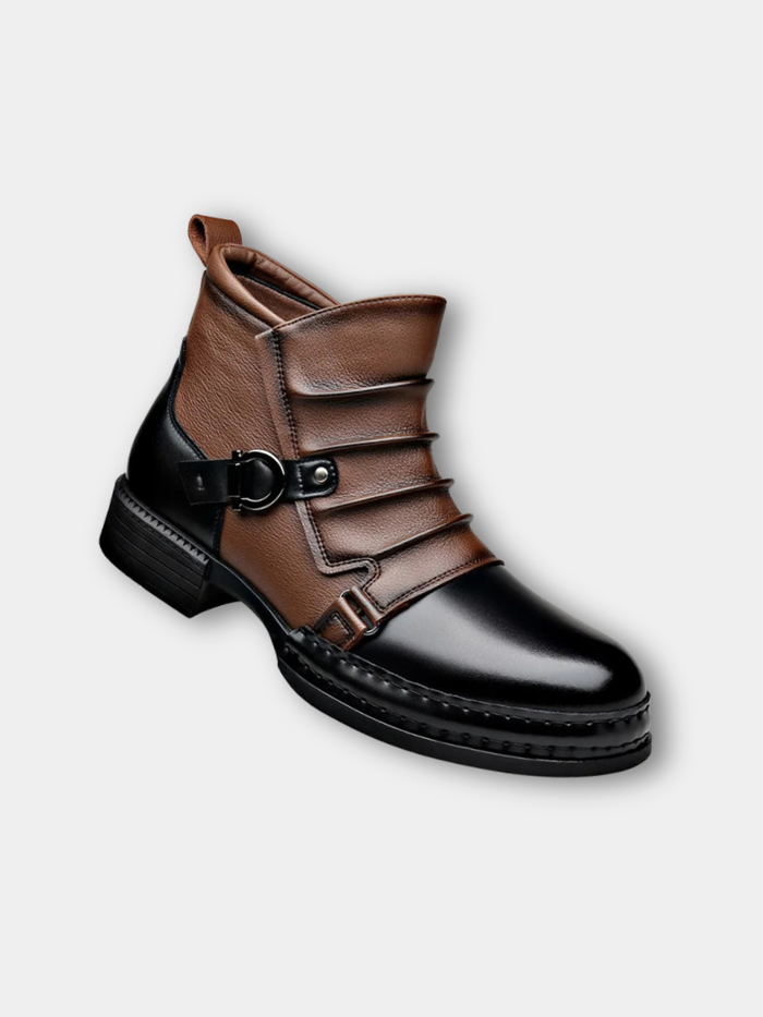 Bottines à boucle pour homme