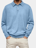 LONG SLEEVE POLO SHIRT FOR MEN